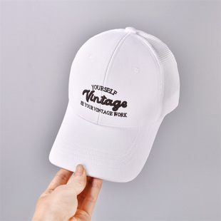 Hat New Summer Sun Protection Baseball Cap for Men and Women Spring and Autumn Korean Style Mesh Fashion Pineapple Cloth Peaked Cap