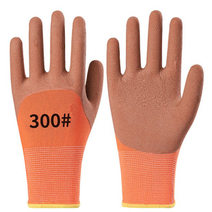 Перчатки для охраны труда износостойкие латексные пены King Breathable King Нескользящие подвесные резиновые кожаные рабочие перчатки для охраны труда