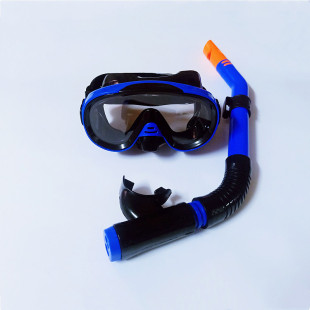 Factory Supply Foreign Trade Diving Goggles Breathing Tube Snorkeling Set Swimming Diving Equipment Frog Mirror Swimming Supplies