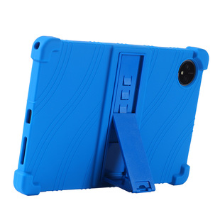 For Blackview Tab 80 Flat Panel Protective Case Lingdu Flat Panel Drop-Resistant Silicone Case Full-Covering Bracket Case