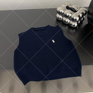 Boys' College Style suit Autumn 2024 New Handsome Fashionable Baby Shirt Vest Spring and Autumn Children's Two-piece Set