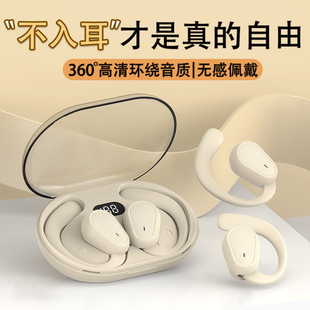 OWS Ear-hanging Wireless Bluetooth Headset Long Endurance Bone Conduction Noise Reduction Sports Bluetooth Headset Not Ear