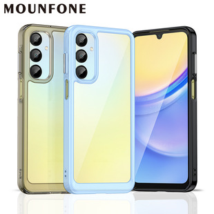 Cross-border Samsung Galaxy A16 Mobile Phone Case Transparent Acrylic Space Drop-resistant Soft Case for Foreign Trade Hot Sale