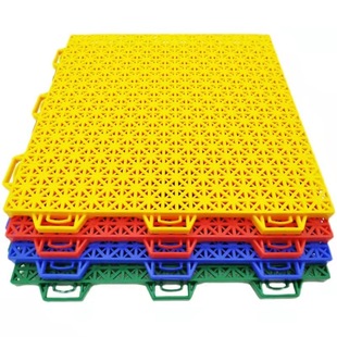 Factory wholesale basketball court suspended floor outdoor sports field splicing plastic floor kindergarten suspended floor