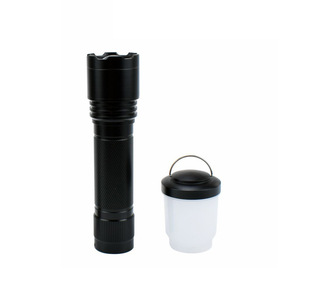 Outdoor lighthouse camping light camping telescopic light 2-in-1 portable retractable flashlight camp tent lighting lamp