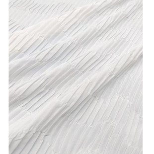 Cross-border exclusive chemical fiber chiffon fabric new spring and summer chiffon pleated fabric women's clothing dress crepe