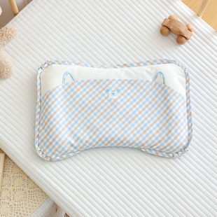 Newborn Baby Ramie Pillow Summer Breathable 0-6 Years Old Children Primary School Kindergarten Special Nap Pillow