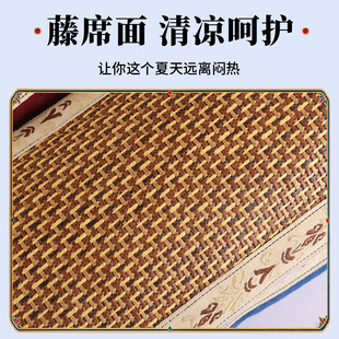 Summer mat palace pillow wormwood cervical pillow rattan mat summer pillow ice silk wormwood leaf pillow home neck pillow moxibustion pillow wholesale