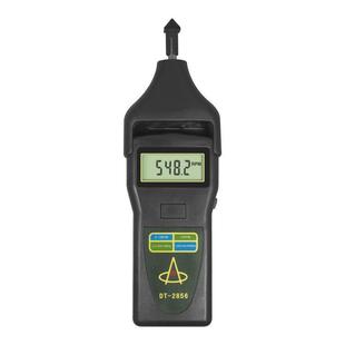 Multifunctional tachometer DT-2856 for measuring motor linear speed/speed/frequency