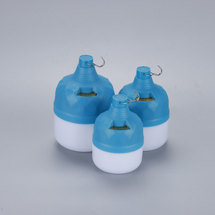 Factory wholesale outdoor indoor emergency rechargeable hanging lights camping emergency stall lighting emergency bulb lights
