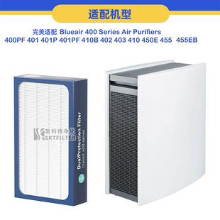 For Bruyale blueair 400 403 480i air purifier composite filter element high efficiency filter screen