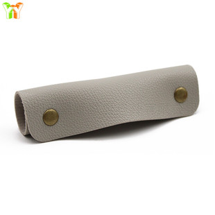 In Stock Japanese and Korean Leather Bag Leather Handle Leather Case Luggage Accessories Handle Leather Case Luggage Pull Rod Leather Case