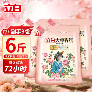 Li Bai Master ароматизаторы моющее средство для стирки 1 кг в сумке с длительным ароматом