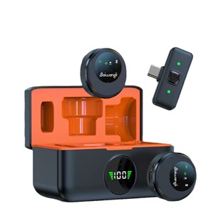 SX29 professional grade real wireless one-to-two wireless collar clip microphone 2.4G radio noise reduction magnetic microphone
