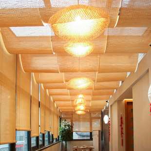 Semi-Finished Bamboo Curtain Roller Shutter Raw Materials Wholesale Customized Handmade DIY Bamboo Products Handicraft Raw Materials Bamboo Curtain