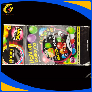 opp card head self-adhesive bag composite explosion-proof edge electric cutting daily necessities packaging bag self-sealing plastic bag factory direct supply