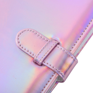 Factory 3 inch photo album Polaroid MINI camera PU laser leather small card storage book 96 card book business card book