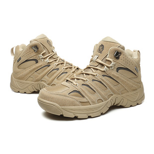 New Cross-border Four Seasons Outdoor Sports Comfortable Desert Boots Tactical Boots Men's Military Boots Mountaineering Shoes Factory Direct Sale