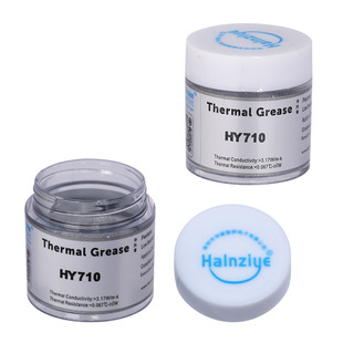 Cross-border thermal grease HY710 silver silicone grease 10g desktop computer thermal grease 3.17W graphics card cpu thermal grease