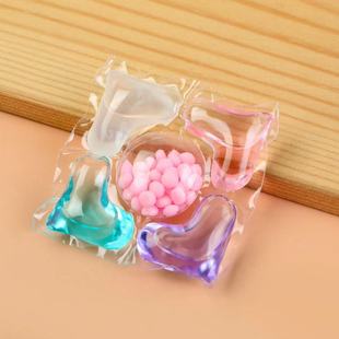 Five-in-one laundry gel with fragrance retention beads laundry detergent lasting fragrance retention beads sterilization mite removal perfume-type laundry ball