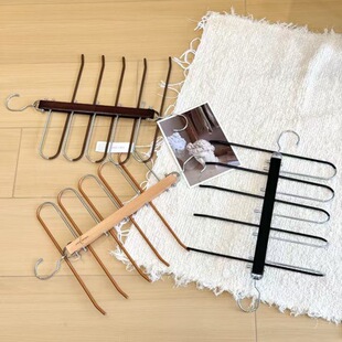 Foreign trade inventory wholesale live HOUSE DAY original multi-functional foldable five-layer seamless non-slip pants rack