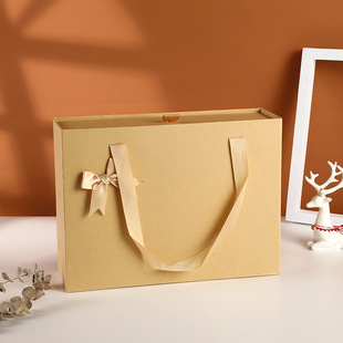 New in stock light blue drawer box water cup gift box simple cosmetics hand gift box birthday gift empty box