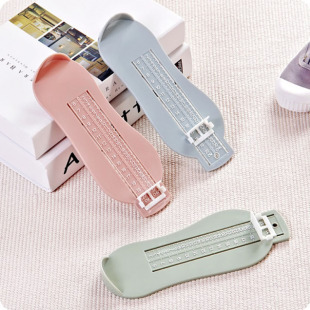Baby foot measuring device children's shoes inner length measuring instrument foot length height measuring ruler infant shoes buying artifact household Universal