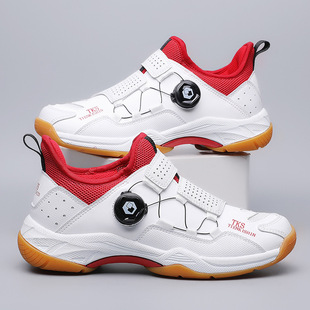 High Elastic Badminton Shoes Men and Women Students Breathable Sports Shoes Professional Shock Absorbing volleyball shoes Tennis shoes Comprehensive training shoes