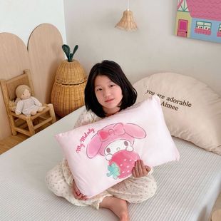 Sanrio Ice Silk Cool Bean Pillow Class A Maternal and Infant Kindergarten Cartoon Pillow Removable and Washable Children's Nap Pillow