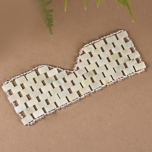 Cross-border Green Phoenix Jade Eyeses Pure Natural Soft Jujube Green Jade Hand-woven Beauty SPA Ice Compress Cool Xiuyu Eyeses