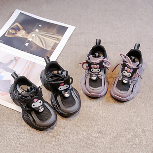 ABC women's shoes spring and autumn 2025 new children's sneaker girls kulomi soft bottom torre shoes tide big children