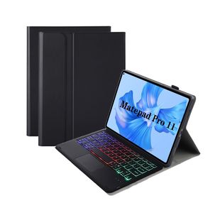 Suitable for new Huawei tablet matepad11.5S leather case Glory V9 Bluetooth touch keyboard magnetic suction protective case