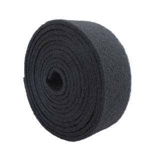 Grey scouring pad industrial Rust removing wire drawing stainless steel polishing deburring kitchen cleaning dish cloth filament 600#