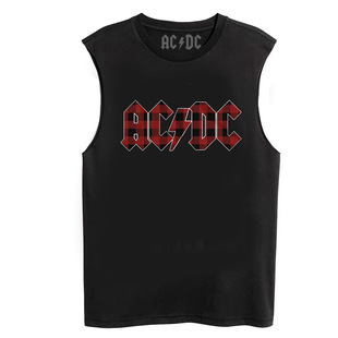 2022 Летний Новый ACDC группа рок-панк ретро проблемный американский уличный жилет без рукавов Футболка