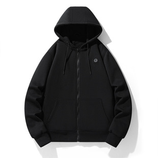 Cross-border New Three-gear Temperature Control Intelligent Heating Warm Cold-resistant Men's and Women's Loose Hooded Autumn and Winter Fashion Brand Sweatshirt