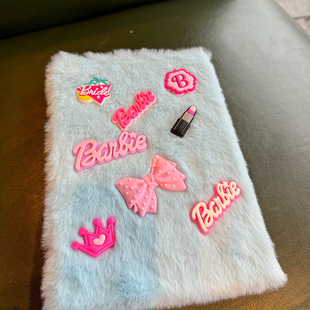 Stuffed Notepad American Barbie Cute Student Notebook Gift Girl Heart Creative Notepad Korean Version