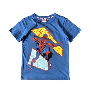 Европейская и американская внешняя торговля Hero Spider Series Big Children Летняя футболка с короткими рукавами