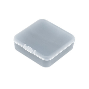 Square plastic box 65x 65x 20 electronic product packaging box No. 5 battery box square box pp injection plastic box