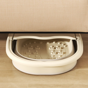 Wholesale Plastic Foot Bucket Foldable Household Thickened Foot Bathtub Adult Foot Bucket Massage Foot Bucket Huageng