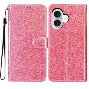 Suitable for Iphone17 Leather Case Samsung S25 Glitter Card Wallet Protective Case Honor 400 Luxury Flip Case