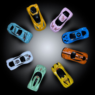 Alloy car model 1:64 children's inertia simulation alloy car model car track accessories car wholesale