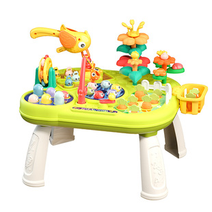 Новый многофункциональный игровой стол Farm Park Материал ABS Раннее образование Просветление Взаимодействие родителей и детей Детские развивающие игрушки