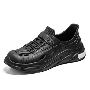 Dongdong Shoes Мужские сандалии Лето 2024 Новый надеть на открытом воздухе противоскользящий Baotou спортивный вождение пляжная обувь тапочки