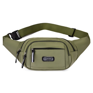 Waist bag men's and women's large capacity waterproof construction site work wear-resistant business wallet outdoor multi-functional mobile phone bag chest bag