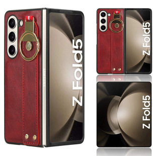 Применимо для Samsung Z Fold5 чехол для телефона zFOLD6/Z Fold 4 браслет кожаный шнур открывалка W203