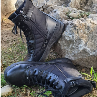 Outdoor Boots Military Fan Men's Super Light Mountaineering Boots Combat Boots Spring and Autumn Gaobang Desert Boots Land Tactical Boots
