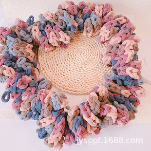 Yiwu stall stationery department store 2 yuan shop hair accessories wholesale woven bow high elastic hair band hair rope A163