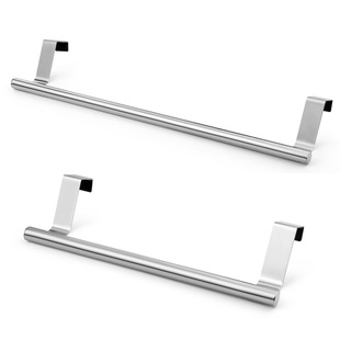 Kitchen Cabinet Door Hanging Towel Rack Cabinet Door Back Type Punch-free Rag Rack Rack Rack Storage Rack Towel Bar
