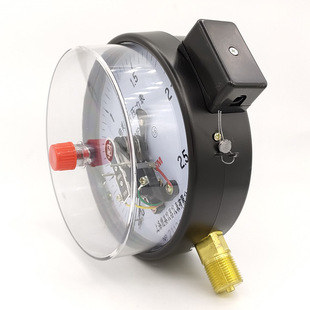 Magnetic auxiliary electric contact pressure gauge YX-150 1.6Mpa automatic control water pump pressure gauge electric contact pressure gauge