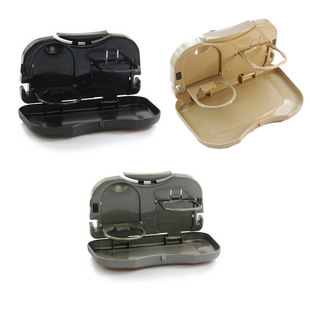 Car Chair Back Dining Table Car Foldable Small Dining Table Car Water Cup Rack Beverage Rack Multifunctional Storage Rack